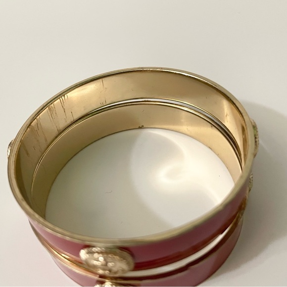 Anna & Ava Nautical Anchor Gold & Enamel Bangle Bracelet Lot - Picture 11 of 13